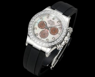 N+ Factory Rolex Daytona 155g 40mm*12.2mm 7750/4310/4131 Movement Diamond Bezel Watch